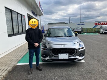 スイフト　納車させて頂きました！